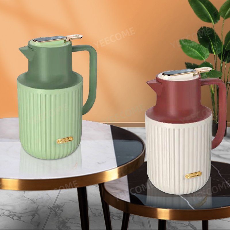 YJM1202-150 Capacity 1.5L SHIMIZU Custom Logo Plastic Vacuum Flask Set Vacuum Flask Vacuum Flask Keep 24 Hours Hot and Cold