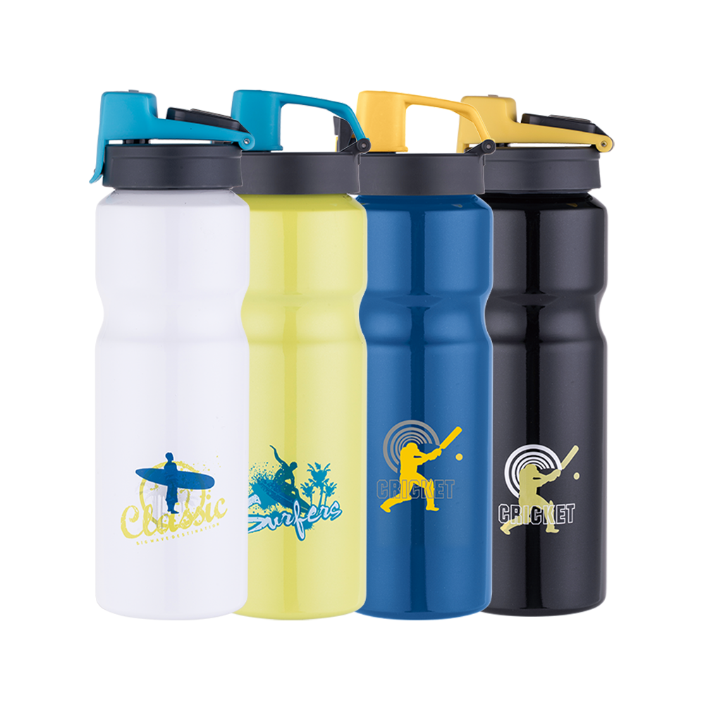 HAERS Custom Logo portable insulated stainless steel water bottles BPA free Drink Sports gym Water Bottle