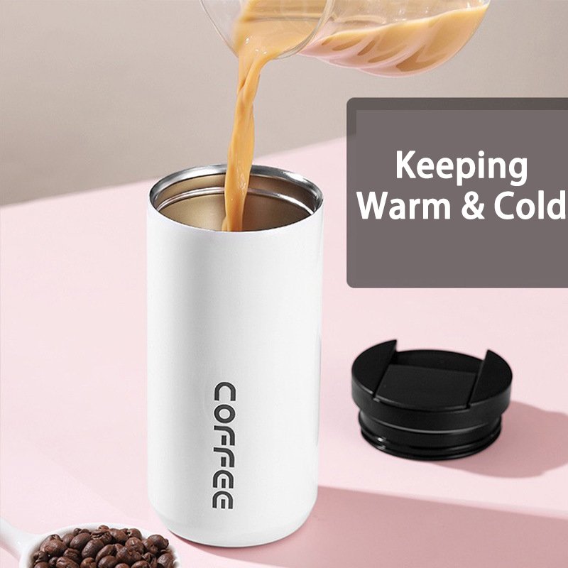 12oz 350ml Stainless Steel Double Wall Coffee Mugs Insulated Coffee Cup Vacuum Coffee Tumbler Water Mug