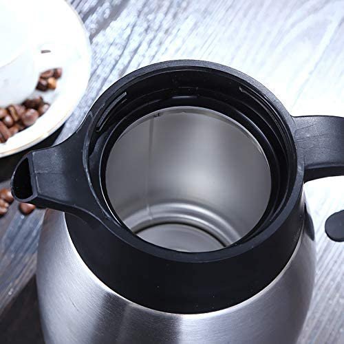 Thermal Coffee Carafe 3L Stainless Steel Thermal Insulated Carafes Double Walled Insulated Vacuum Flask Vacuum Jug