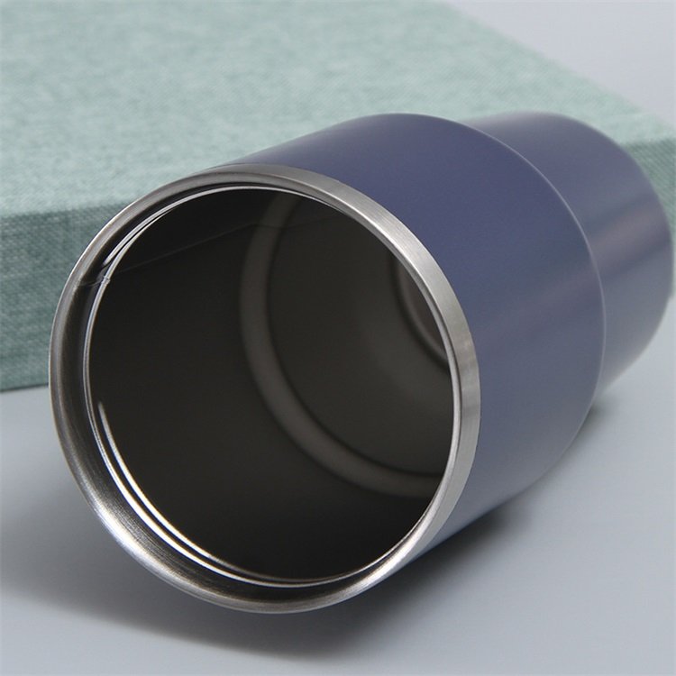 Wholesale new custom double wall mugs stainless steel water bottle cup camping tumbler cups with twisted lid