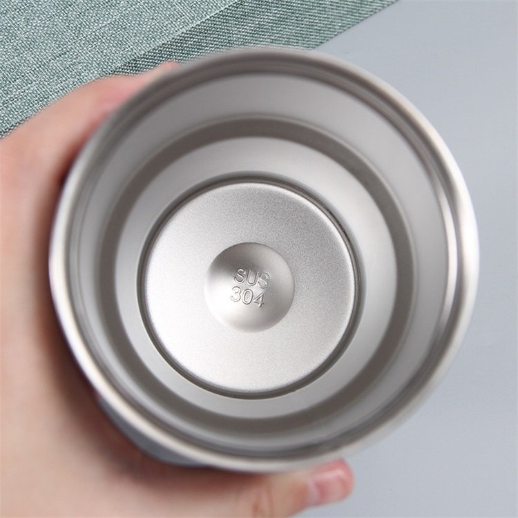 Wholesale new custom double wall mugs stainless steel water bottle cup camping tumbler cups with twisted lid