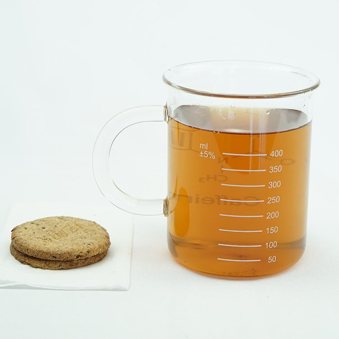 400ml customized beaker mug coffee glasses lab beaker mug with handle