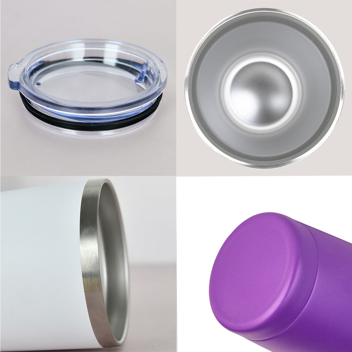 Multicolor stock 20oz 30oz Travel mug Stainless Steel Vacuum Insulated Double Wall custom logo Tumbler With Leakproof Lid