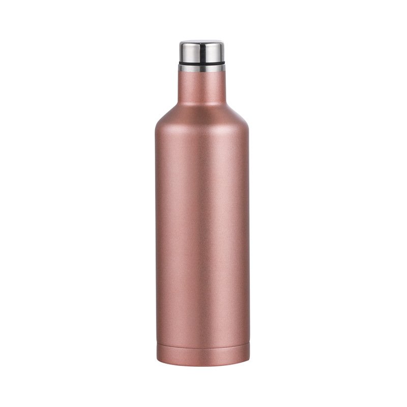 500ml water bottle stainless steel vacuum insulated cold beer bottle champagne thermos wine bottle