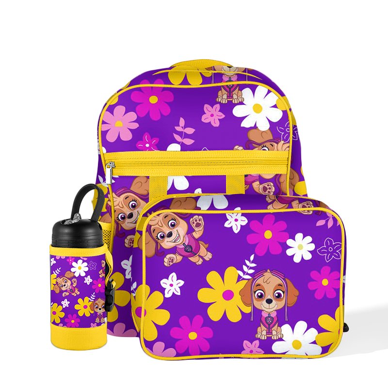 new design 450ml plastic lunch box stainless steel water bottle wholesale sets for kids school outdoor camping