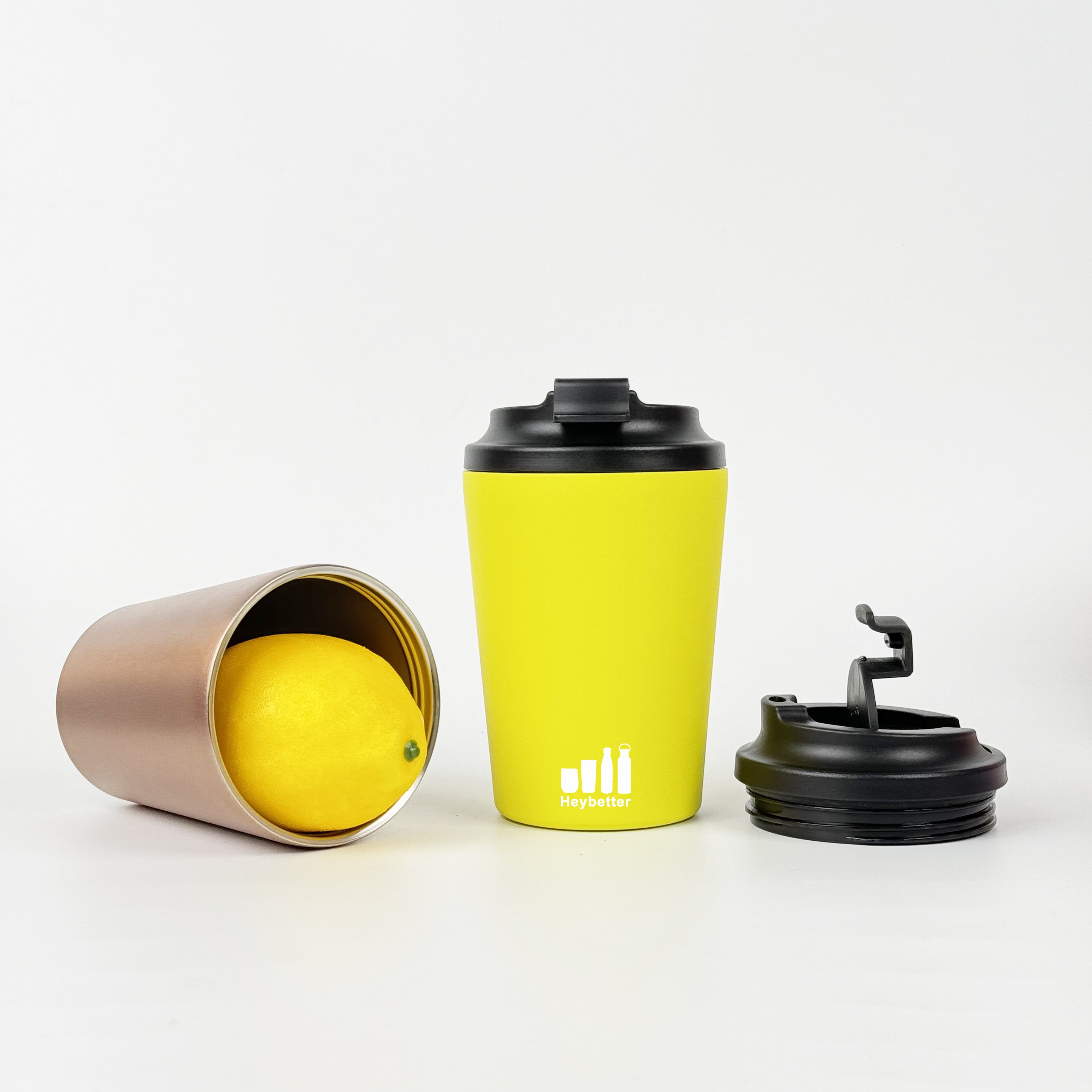 12 ounce Leak-Proof 8oz 12oz Reusable Tumbler Stainless Steel Double Wall Coffee Travel Sport Tea Mug BPA-free Sustainable Cup