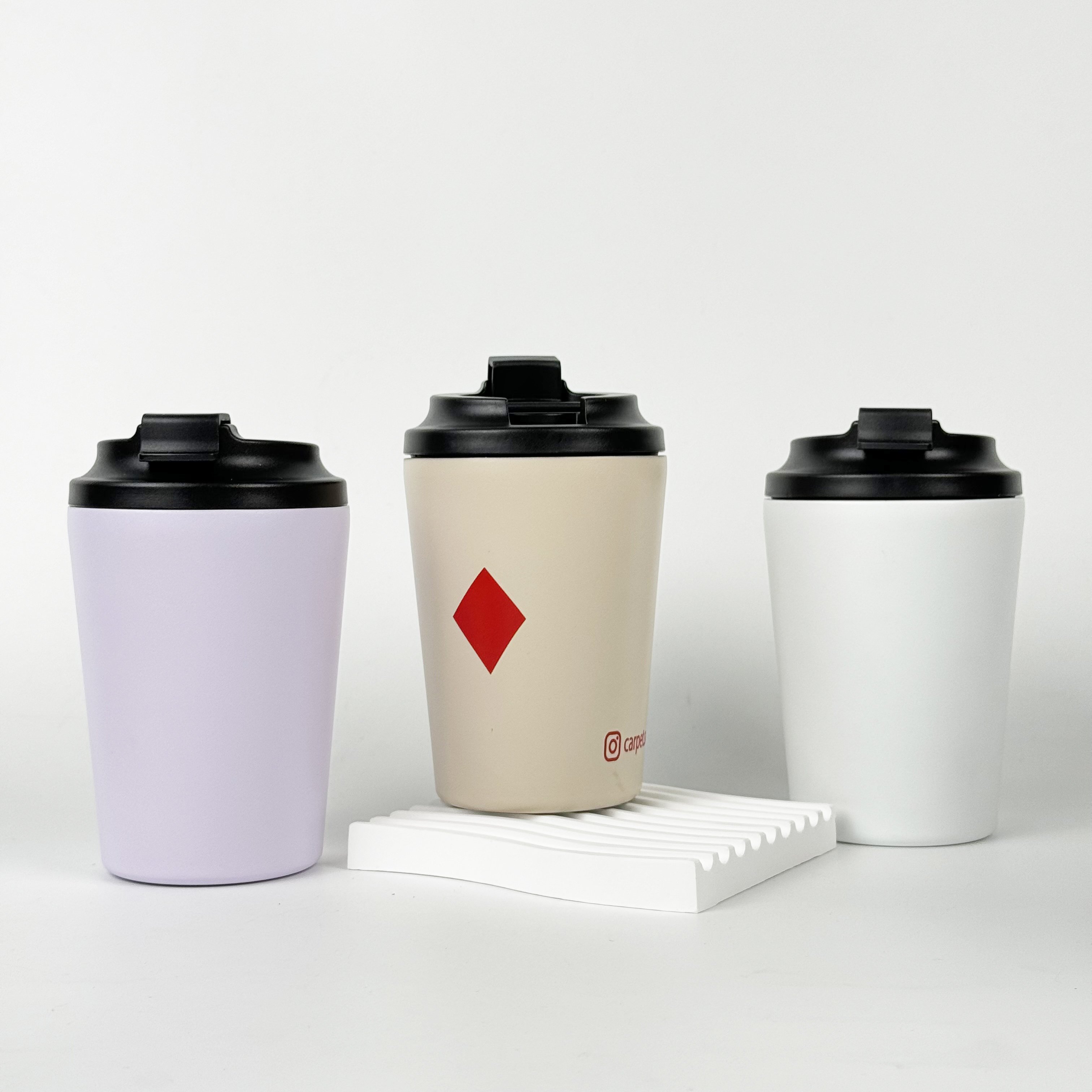 12 ounce Leak-Proof 8oz 12oz Reusable Tumbler Stainless Steel Double Wall Coffee Travel Sport Tea Mug BPA-free Sustainable Cup