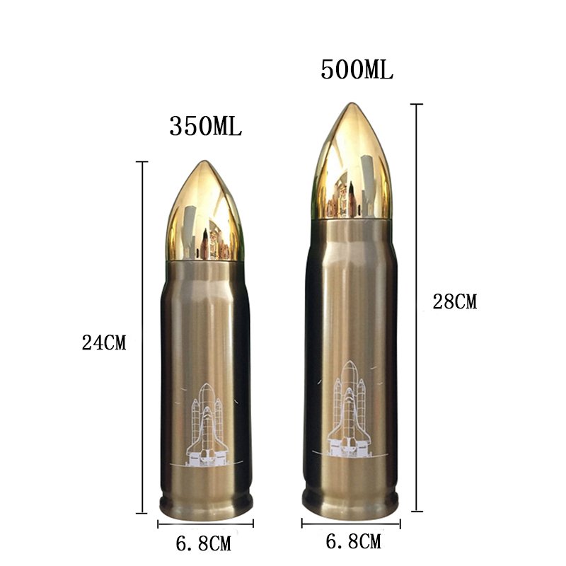 350Ml Stainless Steel Thermal Cup Vacuum Flask Insulated Bottle Bullet Vacuum Cup Vacuum Flasks Custom Logo