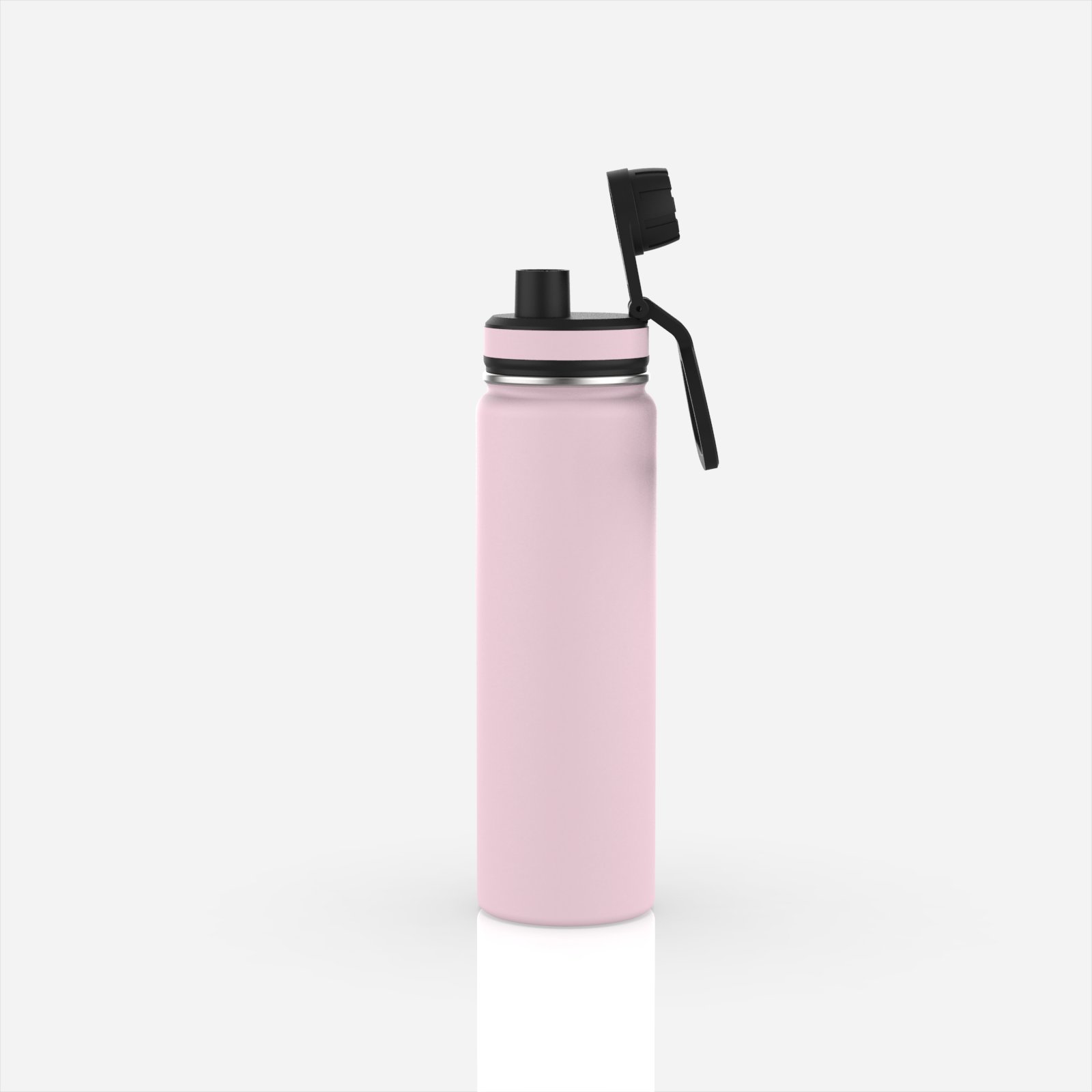 25oz Hydro Sport Bottle Double Wall Insulated Vacuum Flask Stainless Steel Portable Water Bottle Tumbler Bubble Tea Tumbler