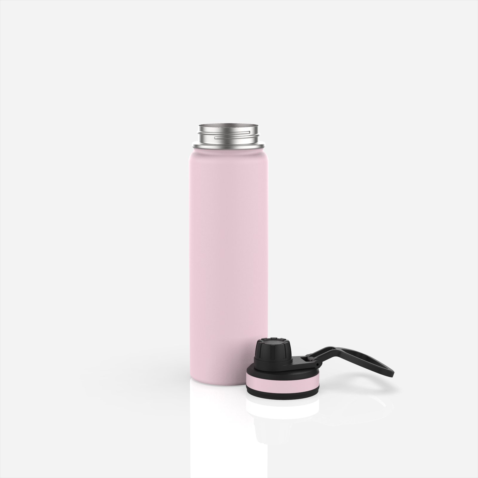 25oz Hydro Sport Bottle Double Wall Insulated Vacuum Flask Stainless Steel Portable Water Bottle Tumbler Bubble Tea Tumbler