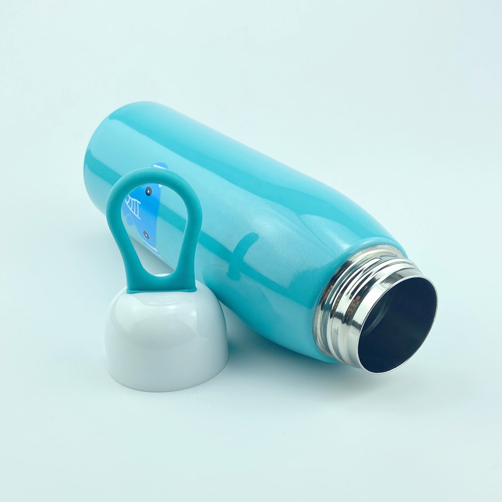 Custom Logo Hot Seller Factory Vacuum Flask Bottle Portable Double Wall Stainless Steel Water Bottle With Rope