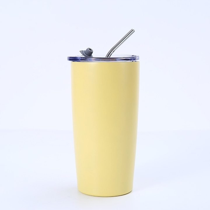 Functional Straw Customizable Cup Versatile Insulated Mug Lovely Straw Travel Cup