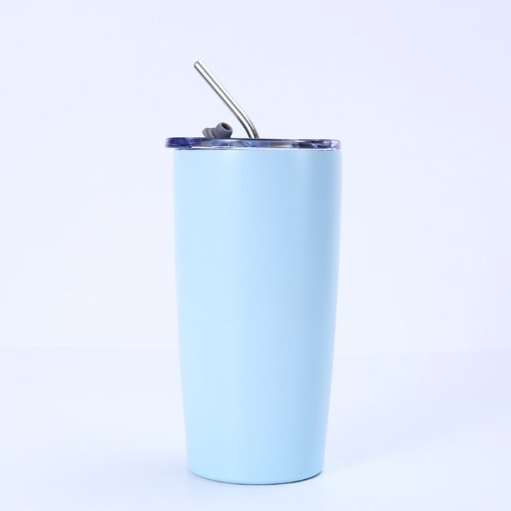 Functional Straw Customizable Cup Versatile Insulated Mug Lovely Straw Travel Cup