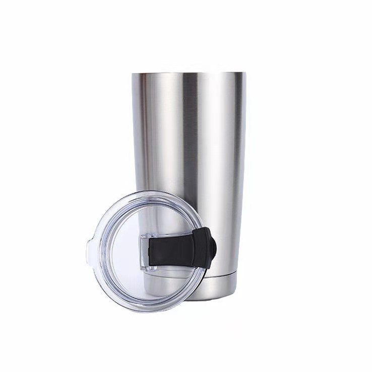 Wholesale Custom Black Sublimation Travel Mug Reusable Coffee Cups With Slider Cover