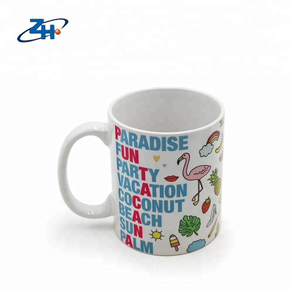 Sublimation Coffee Mug Customized Mugs Giveaways with Handle Custom Design Ceramic Contemporary Hot Selling High Quality 11oz
