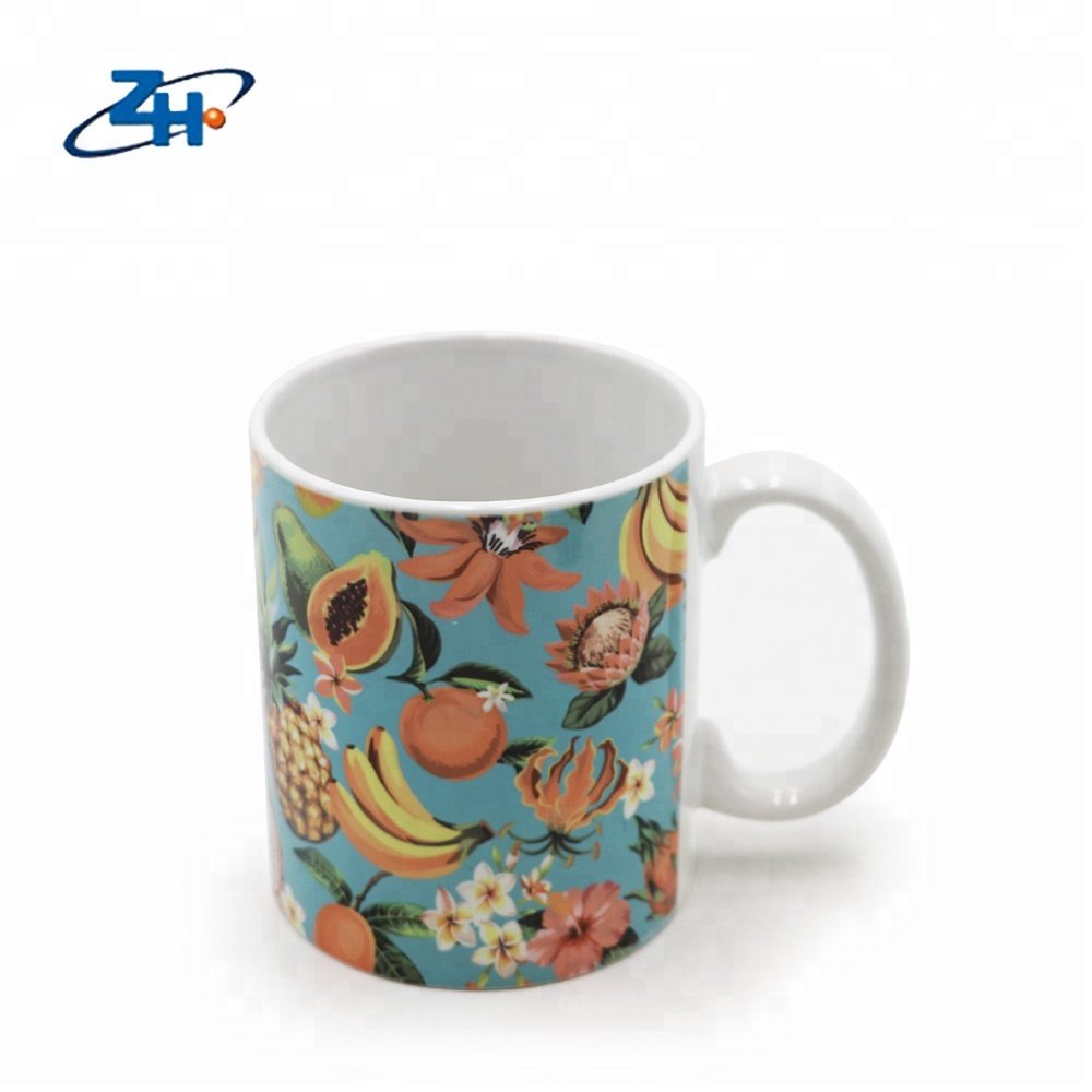 Sublimation Coffee Mug Customized Mugs Giveaways with Handle Custom Design Ceramic Contemporary Hot Selling High Quality 11oz