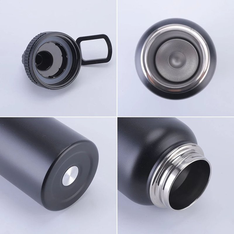 Eco-friendly Products 2024 Stainless Steel Insulated Water Bottles 32 oz Double Wall Vacuum Flask Gym Sports Thermos Bottle Cups