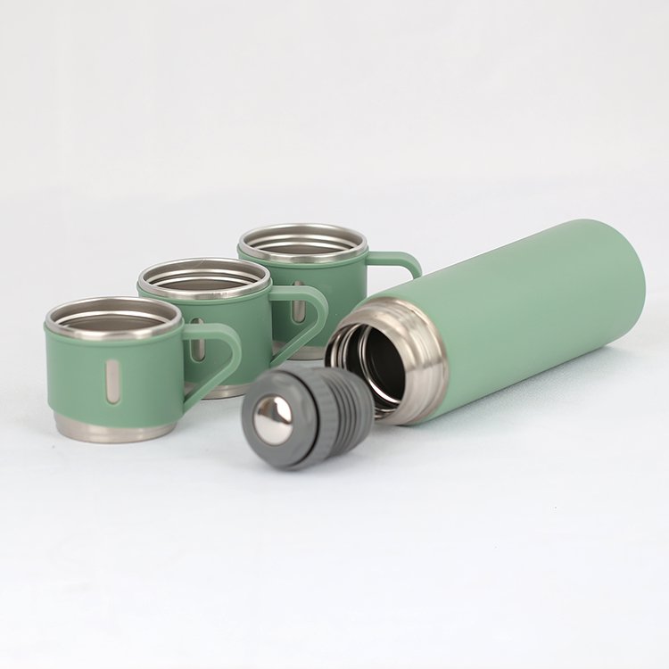 Ailingalaxy High capacity holiday gift stainless steel handle vacuum flask thermoses customized logo