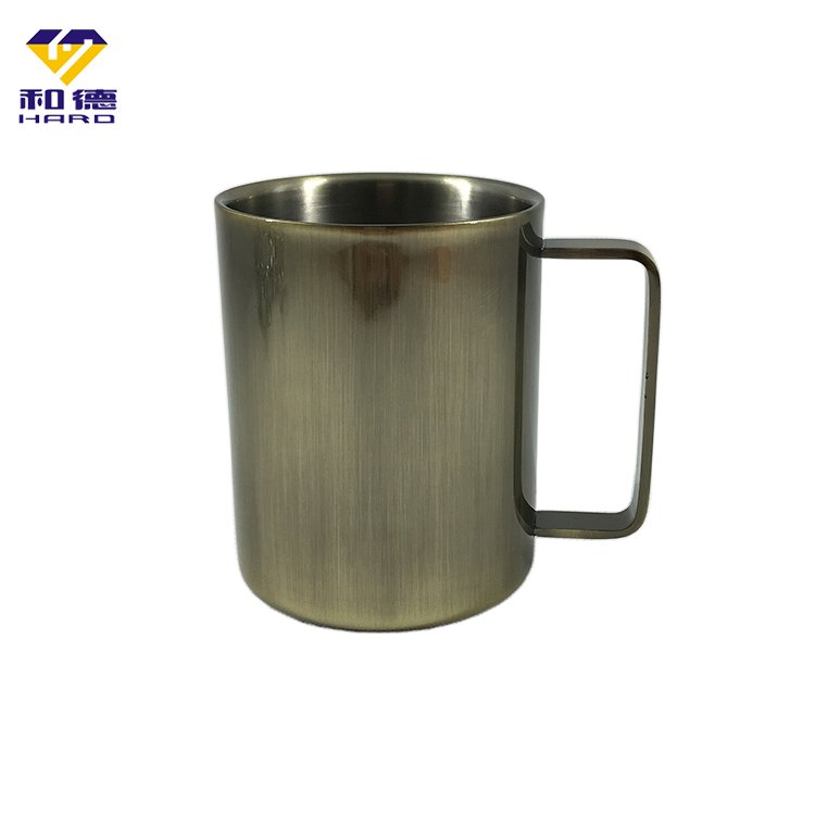 Water Tumbler Travel Mug Home Desktop Cola Milk Bear Cup Custom Coffee Mugs Stainless Steel Drinking Cup With Handle