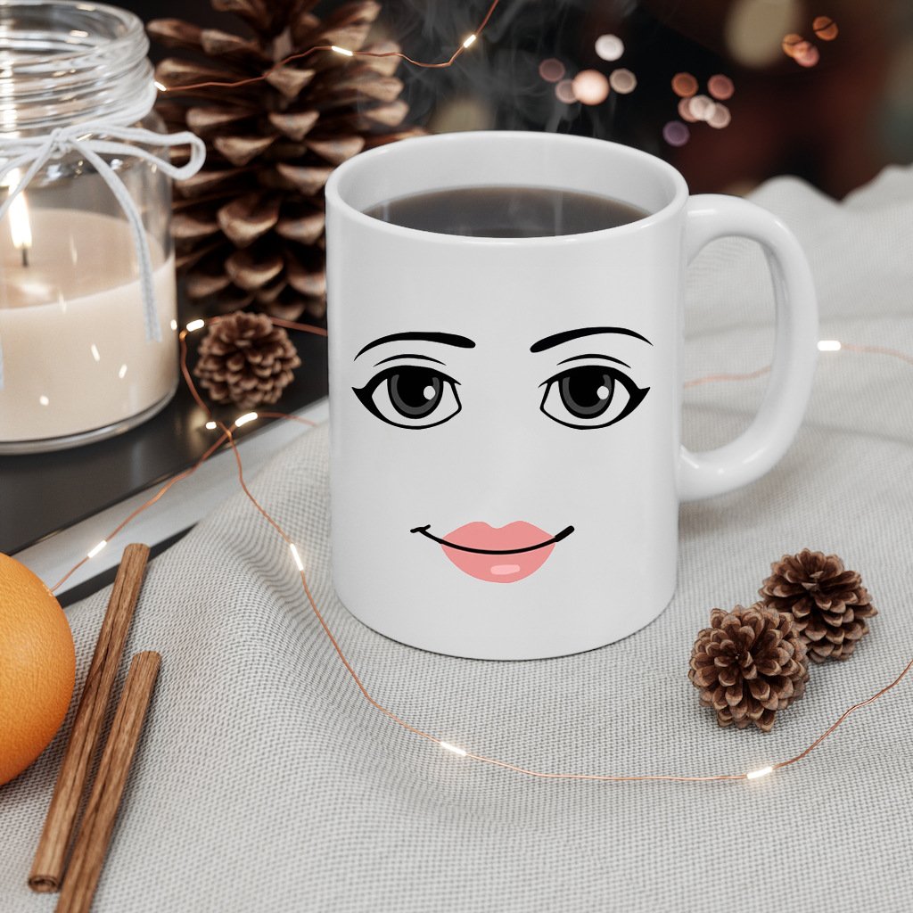 New Product Creative Facial Expression Ceramic Coffee Mug Tea Cup With Big Promotion