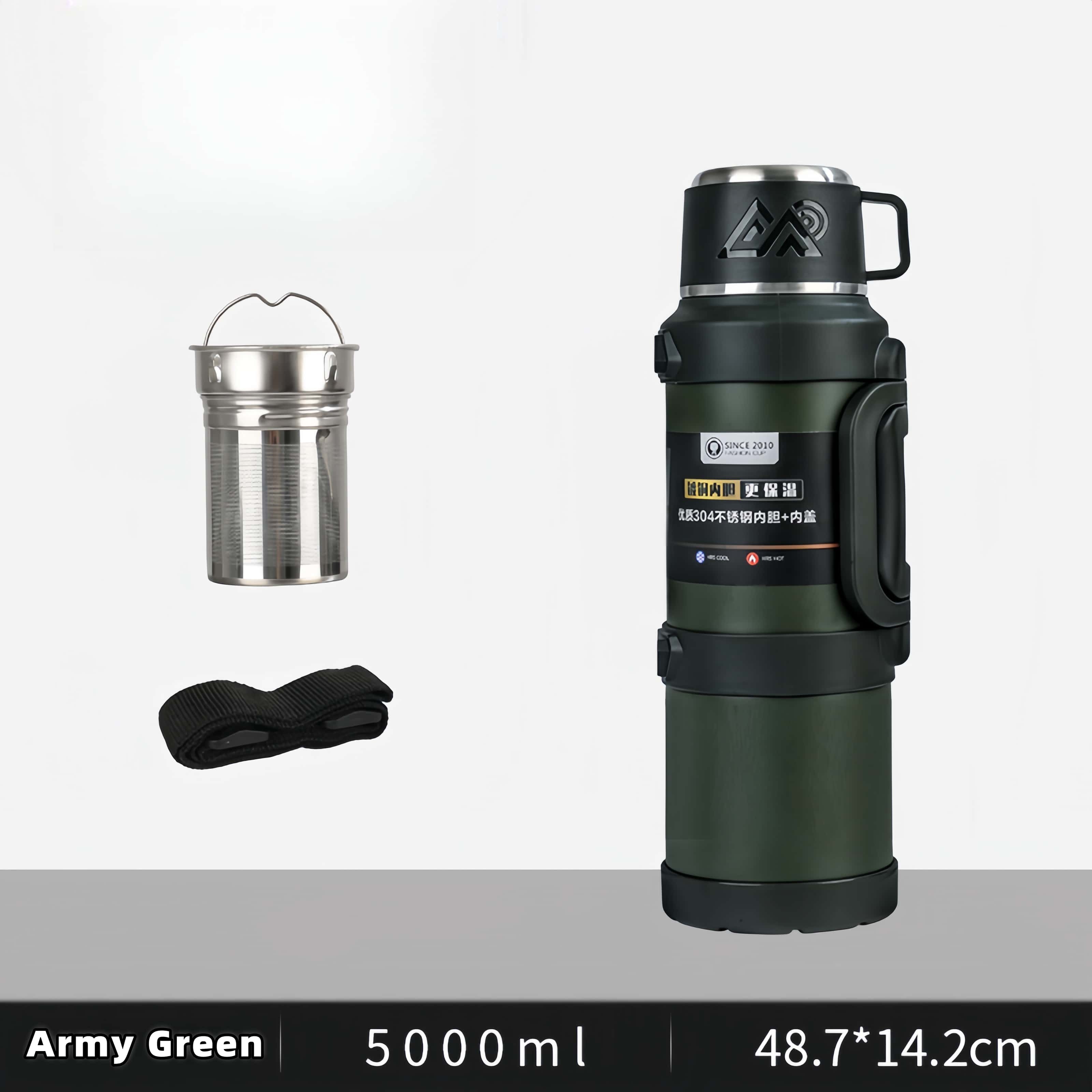 customizable 4-liter creative stainless steel vacuum insulated bottle stainless steel 4 liter vacuum flask