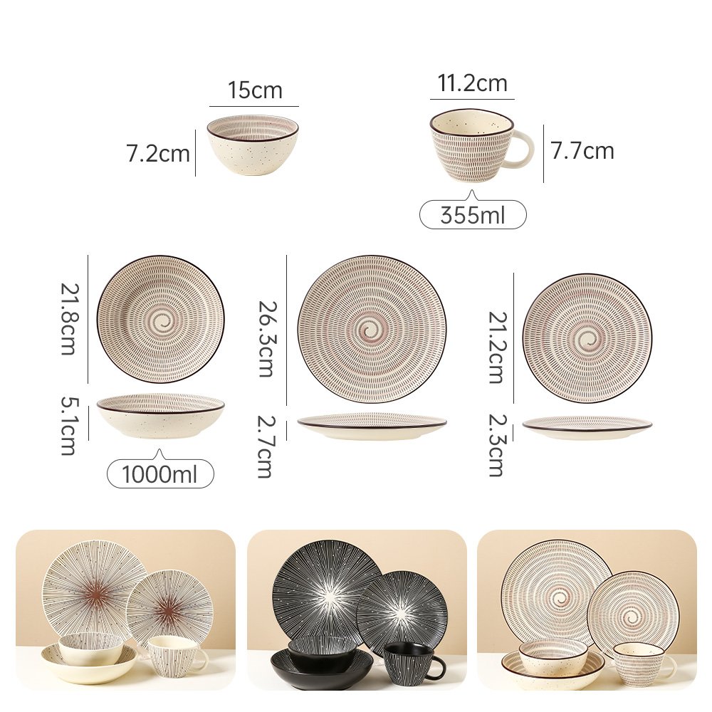 12oz Luxury European Simple Lines Nordic Tea Cup Ceramic Matt Glaze Coffee Mug Cup with Unique Designs