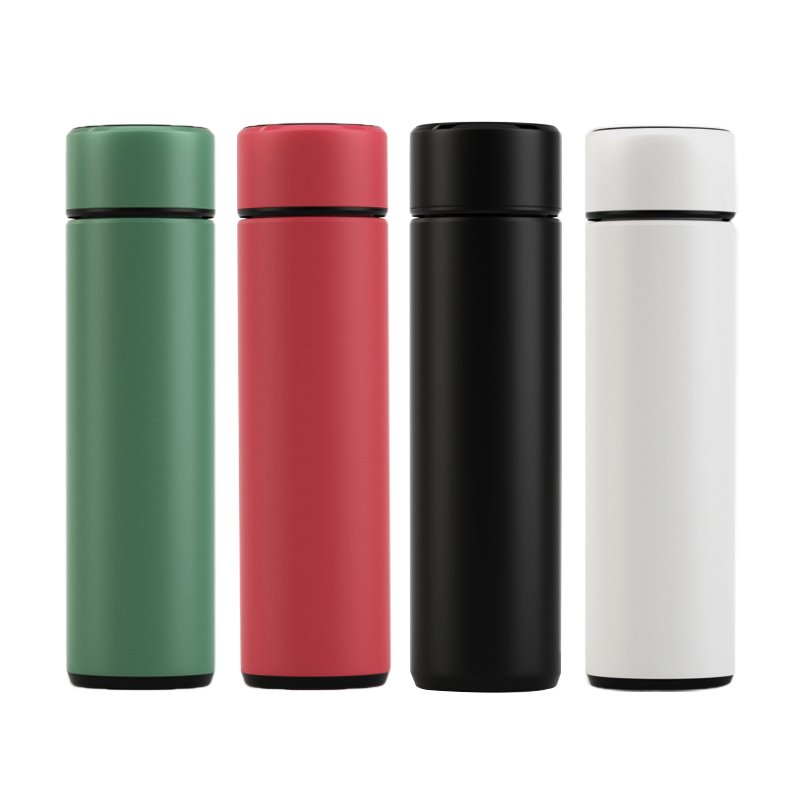 flasks vacuum Digital 500 ml Vacuum Flasks LED Temperature Display Stainless Steel termo Smart Water Bottles