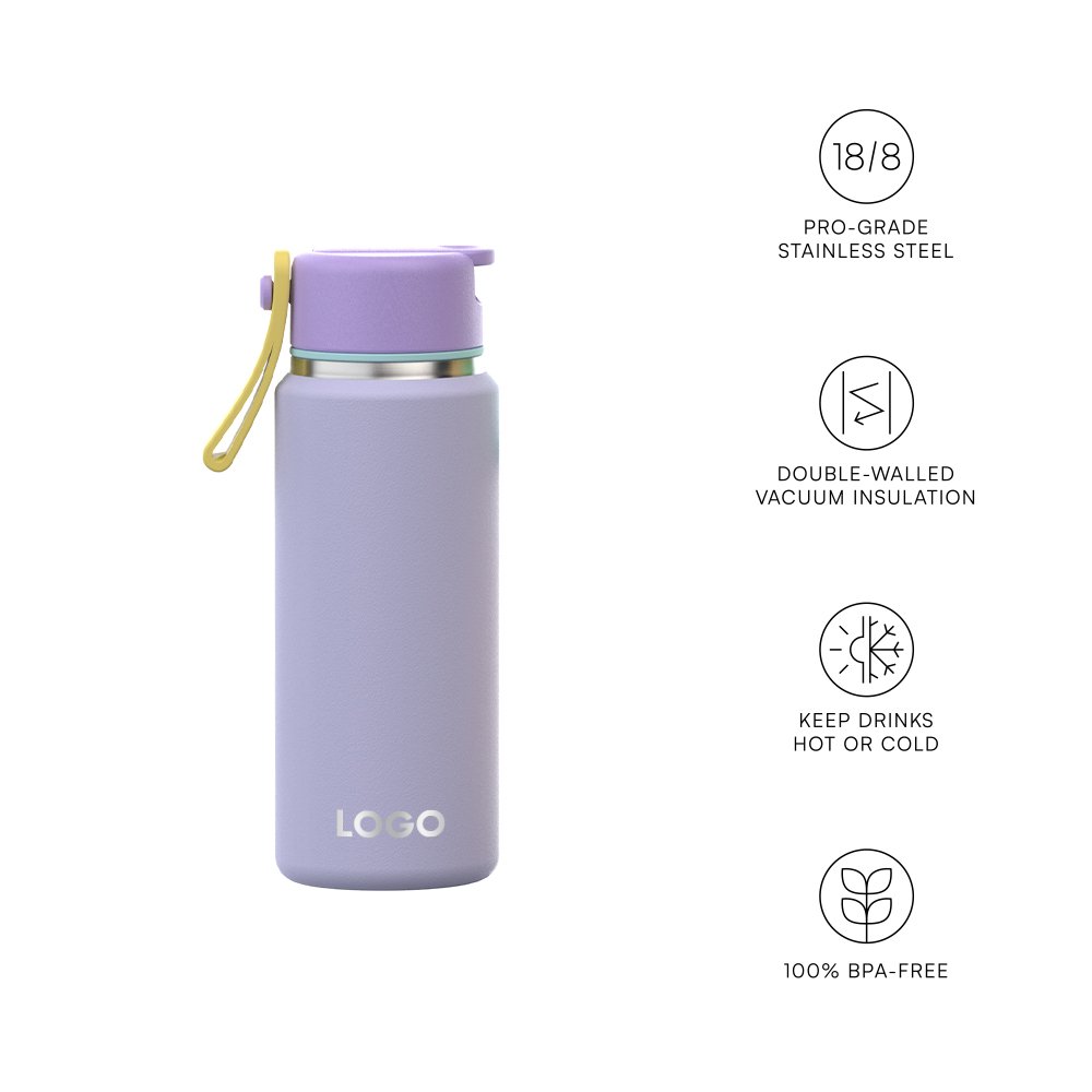 Leakproof Slim Insulated Stainless Steel Tumbler Cup Vacuum Insulated Double Walled Water Bottle