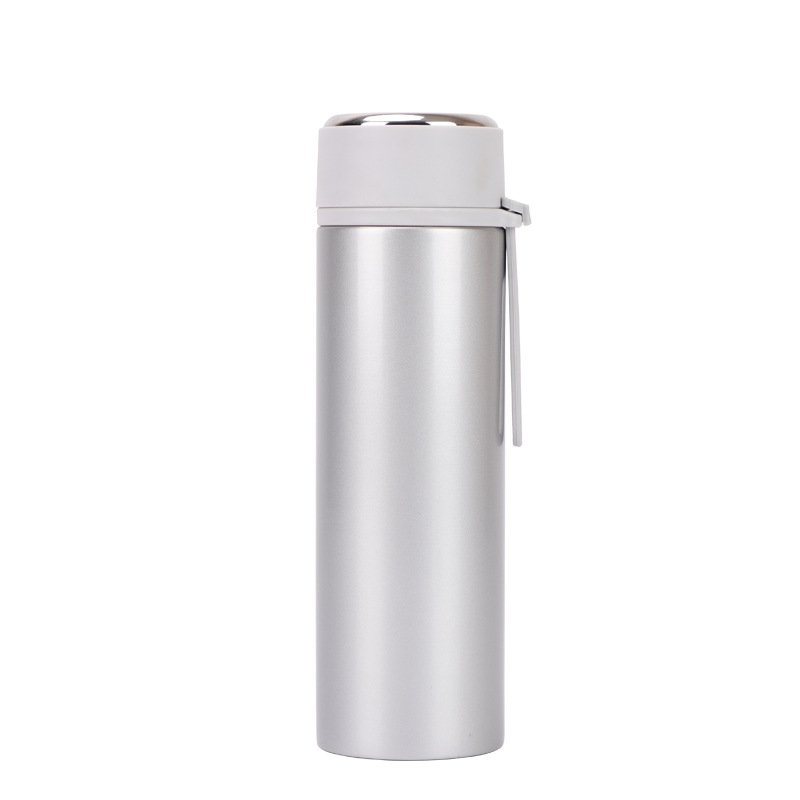 2024 Wholesale Portable 450ml Stainless Steel Insulated Thermos Customized Vacuum Flask Metal Termos Sports Office Water Bottle