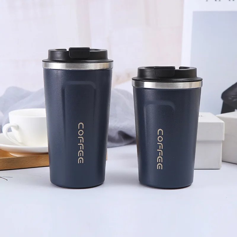 Stainless Steel Coffee Cup Travel Thermal Mug Leak-Proof Thermos Bottle Tea Coffee Mug Vacuum Flask Insulated Cups