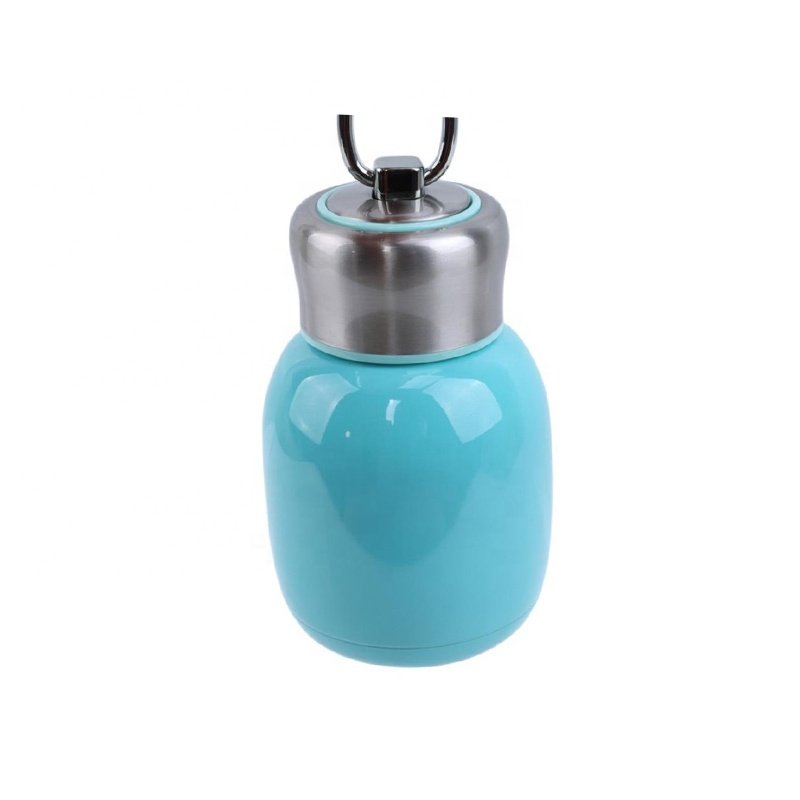 300ml cute gourd design double stainless steel vacuum insulated flask pocket small metal water bottle for kids
