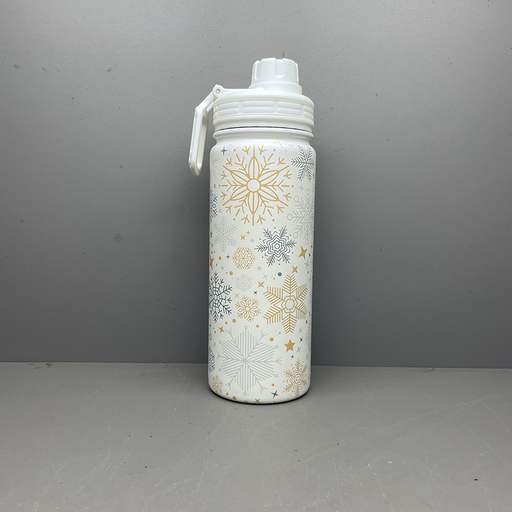 Custom 18 oz Wide Mouth hot water bottles Vacuum Flask Sport Drinking Water Bottle With Logo
