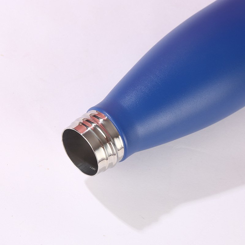 500ml Small Mouth Sport Bottle Double Wall Stainless Steel Flask Vacuum Insulated Cola Shape Water Bottle