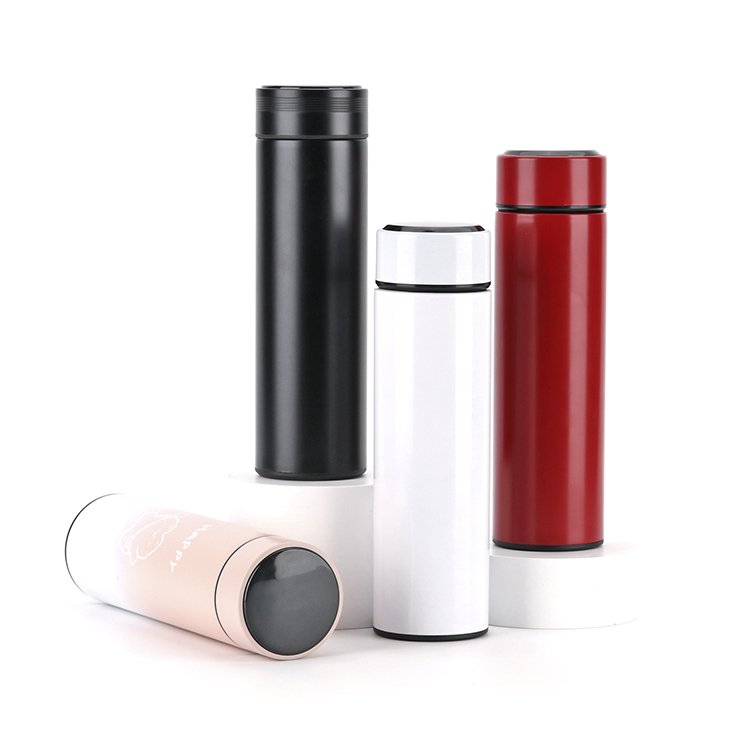 Digital 500 ml Vacuum Flasks with LED Temperature Display Stainless Steel termo Tumbler Smart Water Bottle
