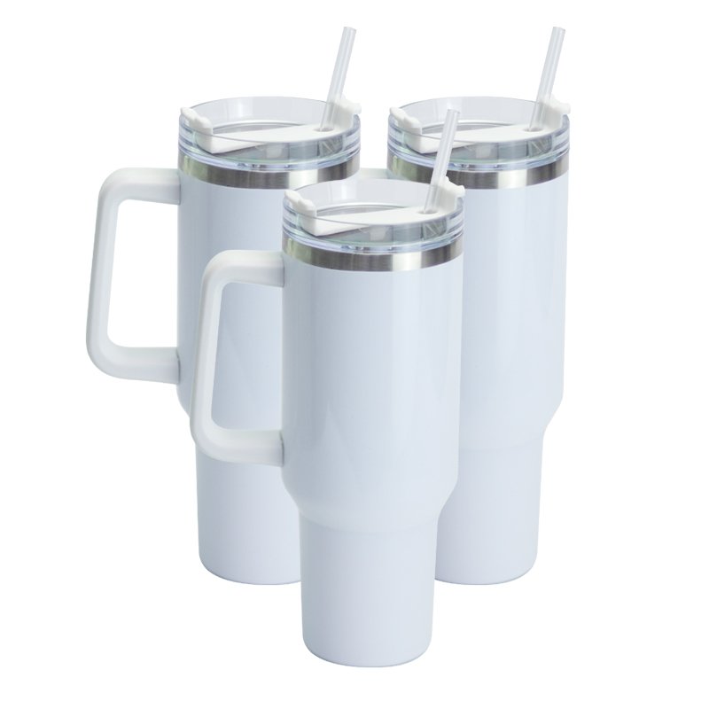 40 oz kids tumbler sublimation double wall acrylic tumbler with straw tumbler coffee mug