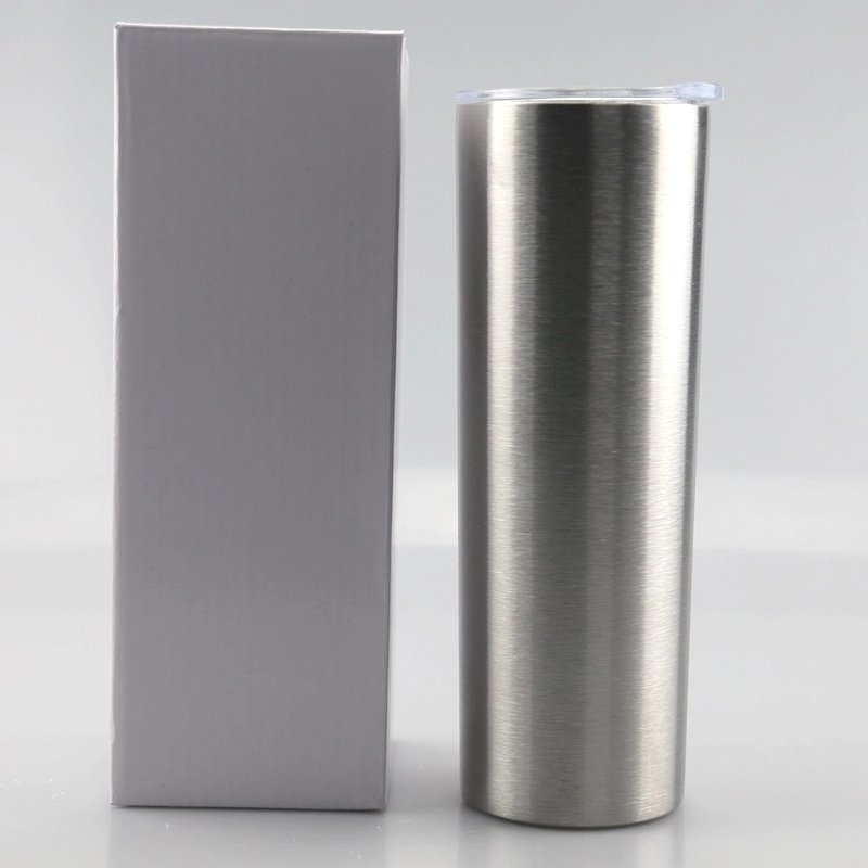 15oz 20oz 30oz Four sizes Double wall stainless steel insulated coffee mug water bottle skinny tumbers