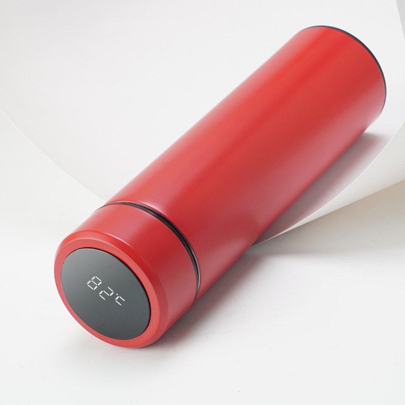 FX Factory Smart Thermos Water Bottle Fashion LED Temperature Display Sports Water Bottle Portable Traveling Coffee Mug