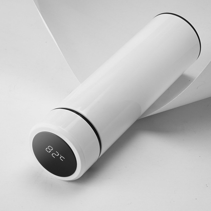 FX Factory Smart Thermos Water Bottle Fashion LED Temperature Display Sports Water Bottle Portable Traveling Coffee Mug