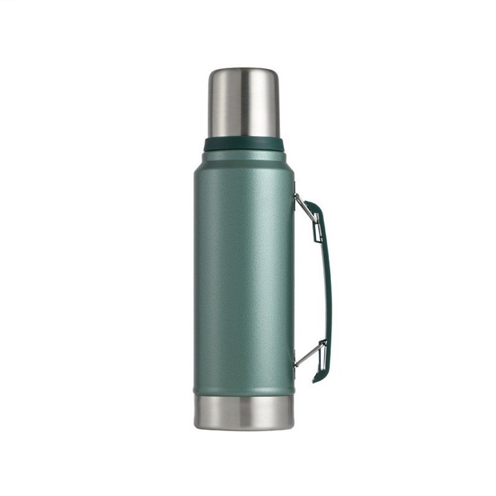 Wanto New Design Peru Large Non Spill Easy Carry Handle Double Wall Vacuum Flask Water Bottle Thermos With Customizable Logo
