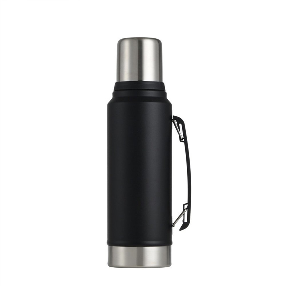 Wanto New Design Peru Large Non Spill Easy Carry Handle Double Wall Vacuum Flask Water Bottle Thermos With Customizable Logo