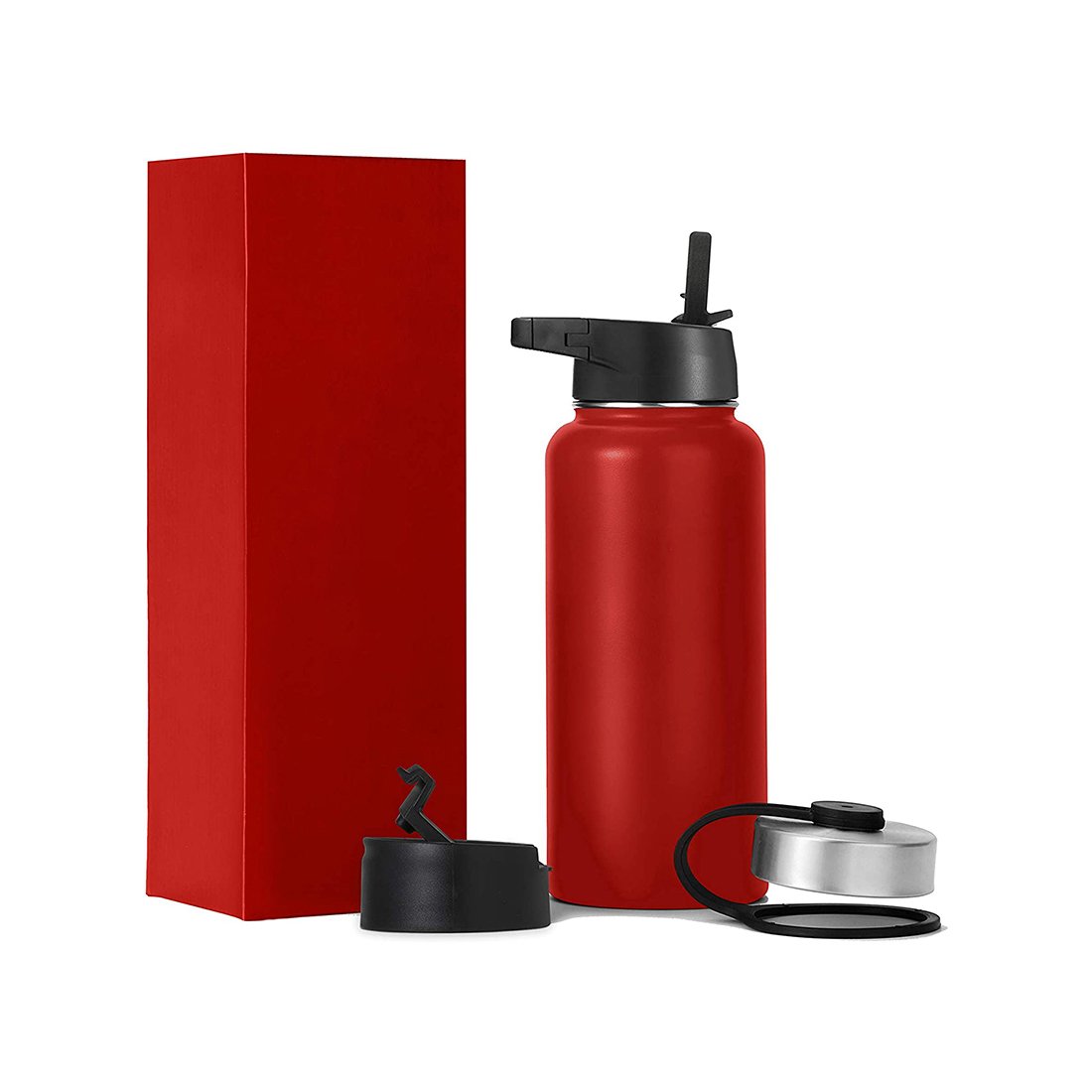 Manufacturer of Hot and Cold Double Wall Vacuum Flask 18/8 Stainless Steel Eco Friendly Water Bottles with Custom Logo