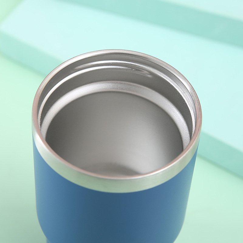 In Stock Can Cooler Double Walled Stainless Steel Tumbler Beer Cooler Mug Keep Cold Long Wholesale 14oz