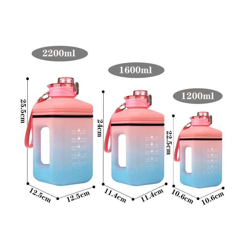 Hot Sell 1 Gallon 128OZ Leakproof BPA Free Drinking Sports Water Bottle Large Capacity Gym Sports water Bottles