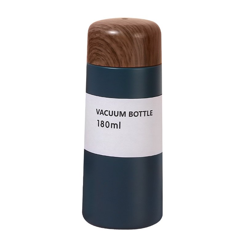 Wholesale 180ML Double Wall Vacuum Insulated Stainless Steel Water Bottle Portable Large Capacity Thermos Lightweight Office Cup