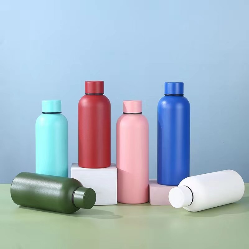 2024 hot sale school custom UV logo insulated stainless steel vacuum thermos flask drink water bottles wholesale