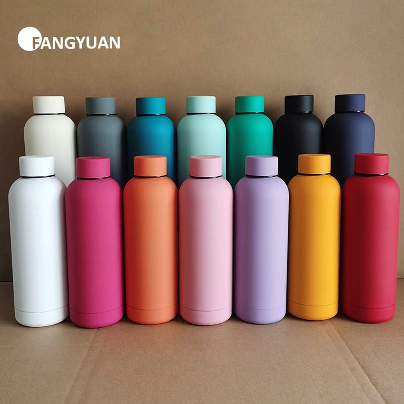 2024 hot sale school custom UV logo insulated stainless steel vacuum thermos flask drink water bottles wholesale