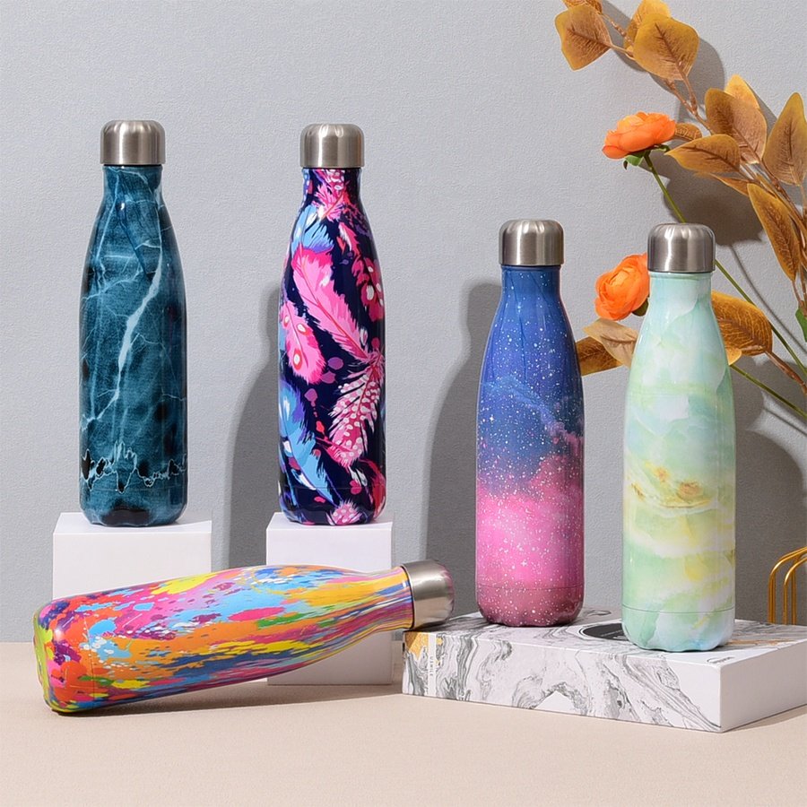 Designed Insulated Wholesale Bullet Stainless Steel Vacuum Flask Thermal Bottle For School travel tumbler Water Bottles