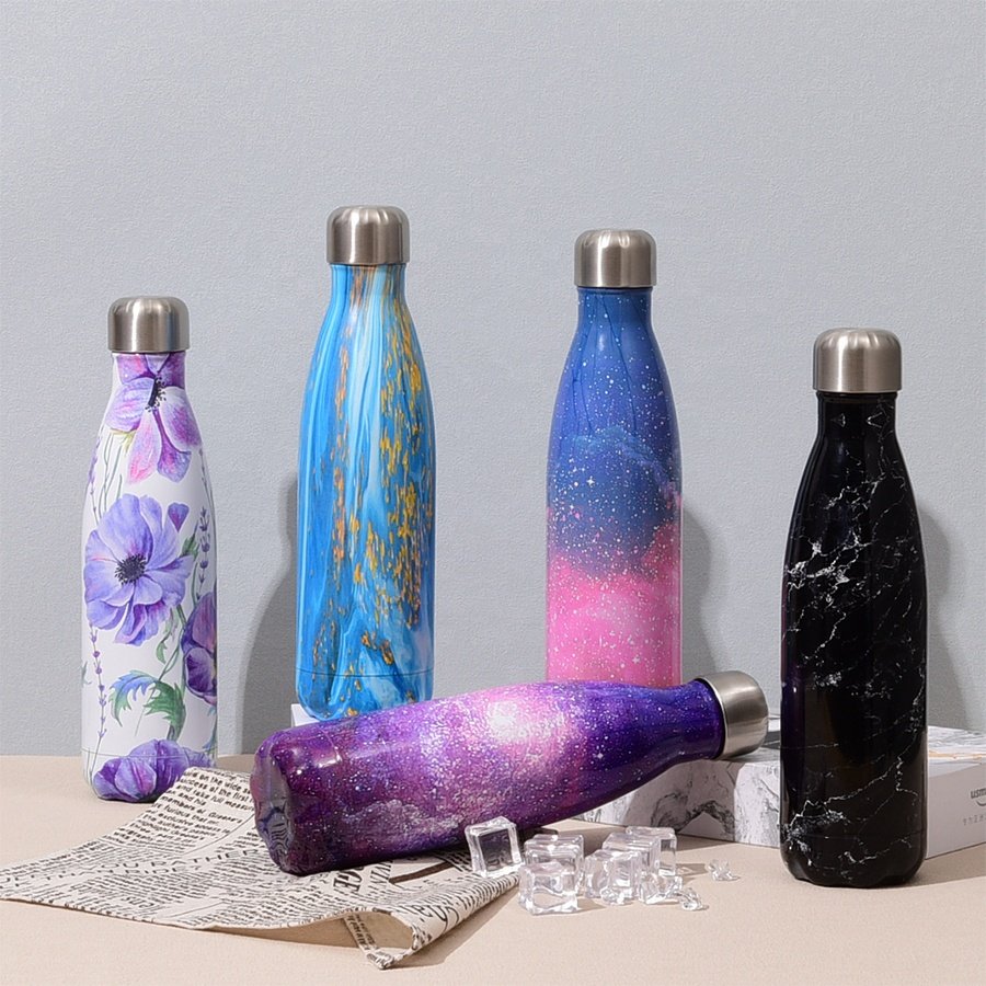Designed Insulated Wholesale Bullet Stainless Steel Vacuum Flask Thermal Bottle For School travel tumbler Water Bottles