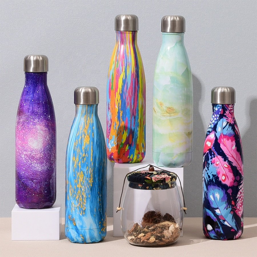 Designed Insulated Wholesale Bullet Stainless Steel Vacuum Flask Thermal Bottle For School travel tumbler Water Bottles